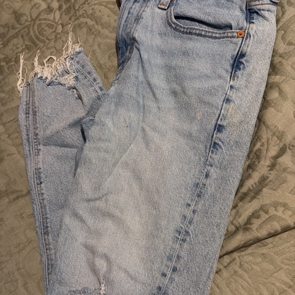 American Eagle Outfitters Light Blue Boyfriend Jeans